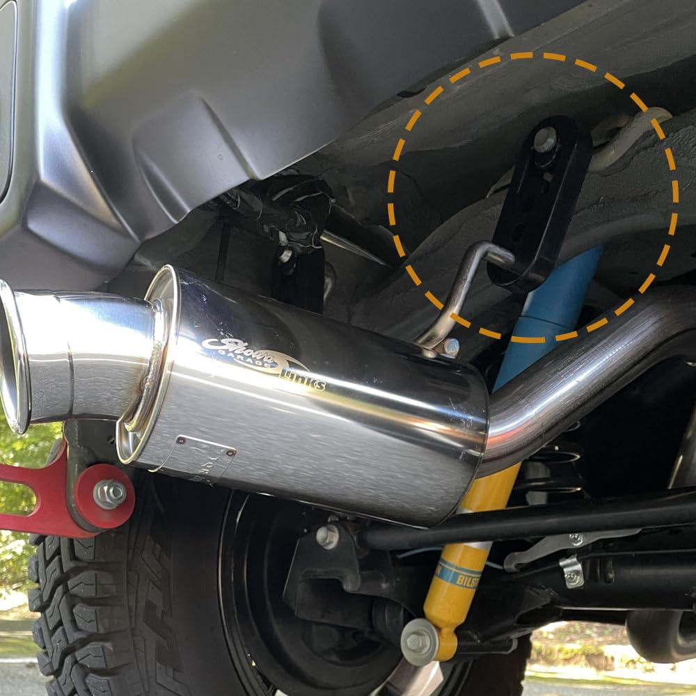 Крепление подвески глушителя, Усиленная втулка глушителя, Подвесная резина, Кольцо глушителя, Регулируемая высота 3 уровня,