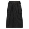Джинсовая юбка миди Enbiei (N251Dk795P) черный