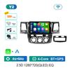 GPS Navigation Android 14 for Toyota Fortuner Hilux Revo Vivo 2007 - 2015 Car Video Multimedia Player Split Screen 4G Bluetooth