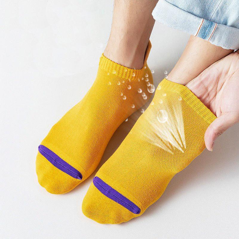 1/5/10 пар женских носков до щиколотки, дышащие, низкие короткие носки, повседневные спортивные, износостойкие, модные, на четыре сезона, уличные, нескользящие носки
