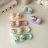1pc Mini Contact Lens Case for Eyes Travel Kit Holder Cartoon Cute Cosmetic Contact Lenses Case Box Container Travel Accessaries
