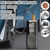 Car Inflator Tire Electric Pump Portable Air Compressor Inflator Digital Auto Car Wheels Inflator For Motorcycles Bicycle Tyre