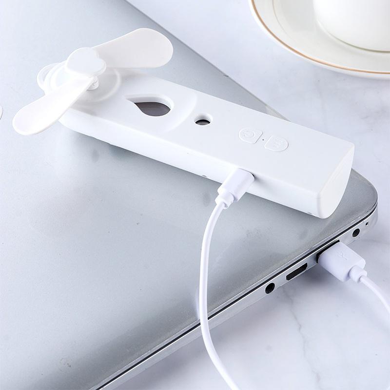 Портативный 2 в 1 мини-вентилятор увлажнитель USB перезаряжаемый ручной вентилятор распылитель воды туман вентилятор лицо пароход кондиционер для улицы