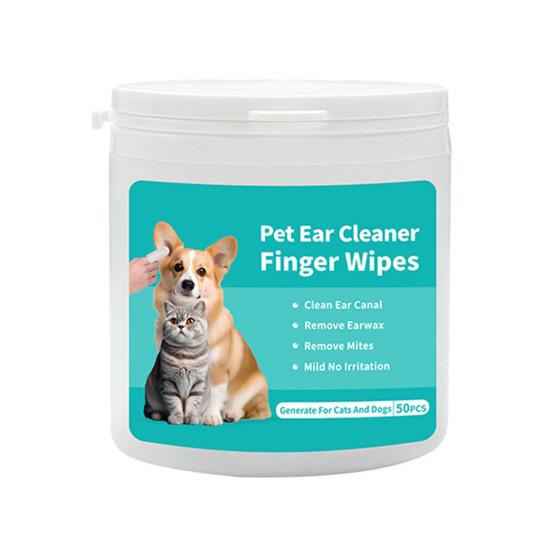 Dog Ear Cleaner Wipes Dog Ear Infection Treatment Fast Relief from Ear Itching And Inflammation Otic Cleanser To Remove Wax Debris And Smelly
