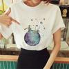 T Shirt Anime Women's T-shirt Short Sleeve The Little Prince Tee Women Harajuku Tshirt Girl Clothing
