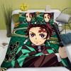 Demon Slayer: Kimetsu No Yaiba Duvet Cover Set Bedding Comforter Sets King Size 3D Children'S Bedding Set
