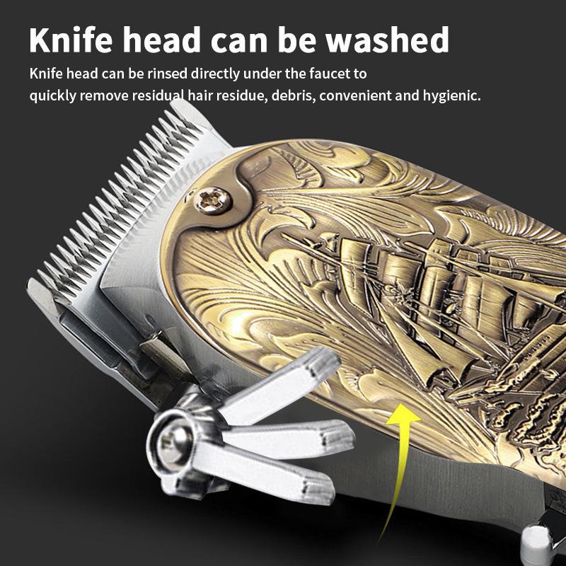 Универсальная профессиональная регулируемая электрическая машинка для стрижки волос для укладки