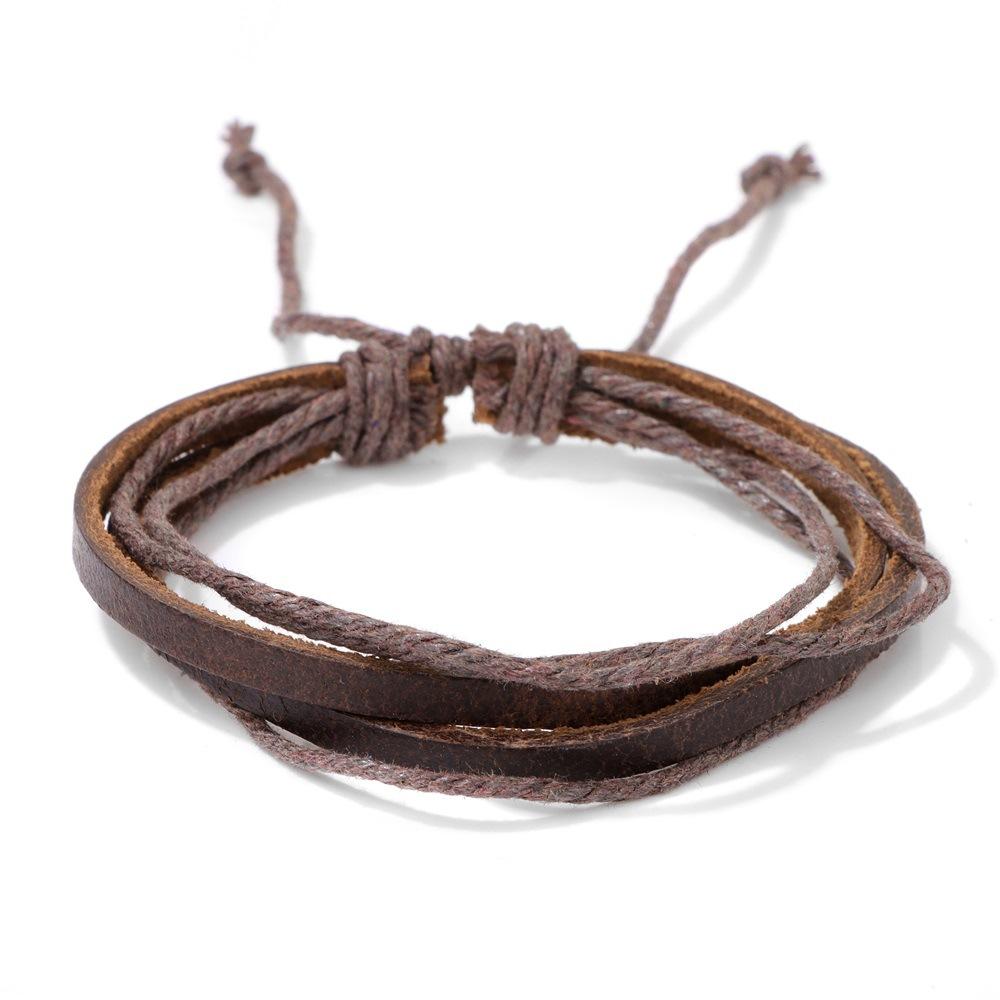 JYL TS Bracelet Men's Volcanic Stone Crown Set Bold Enhances Authority And Luck