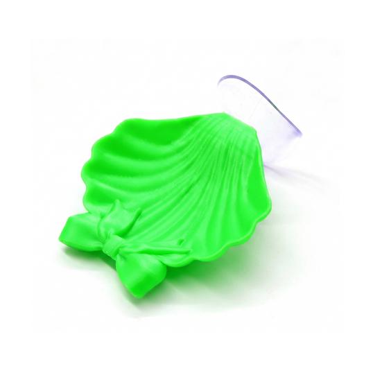 Betta Hammock Shell, Betta Fish Bed with Suction Cup, Plastic Conch Shell Fish Hammock, Resting Spot for Betta, Shrimp, Cichlid, Small Fish Tank Decor
