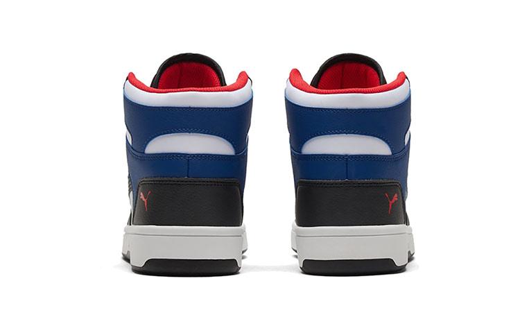 Men's Sneakers PUMA Rebound LayUp Black/Red/Blue Mid