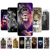 Чехол для Honor 50 Lite 6,67 дюйма, мягкий силиконовый чехол из ТПУ для задней панели телефона Huawei Honor 50Lite, легкий бампер, чехол с волком, тигром, львом, медведем