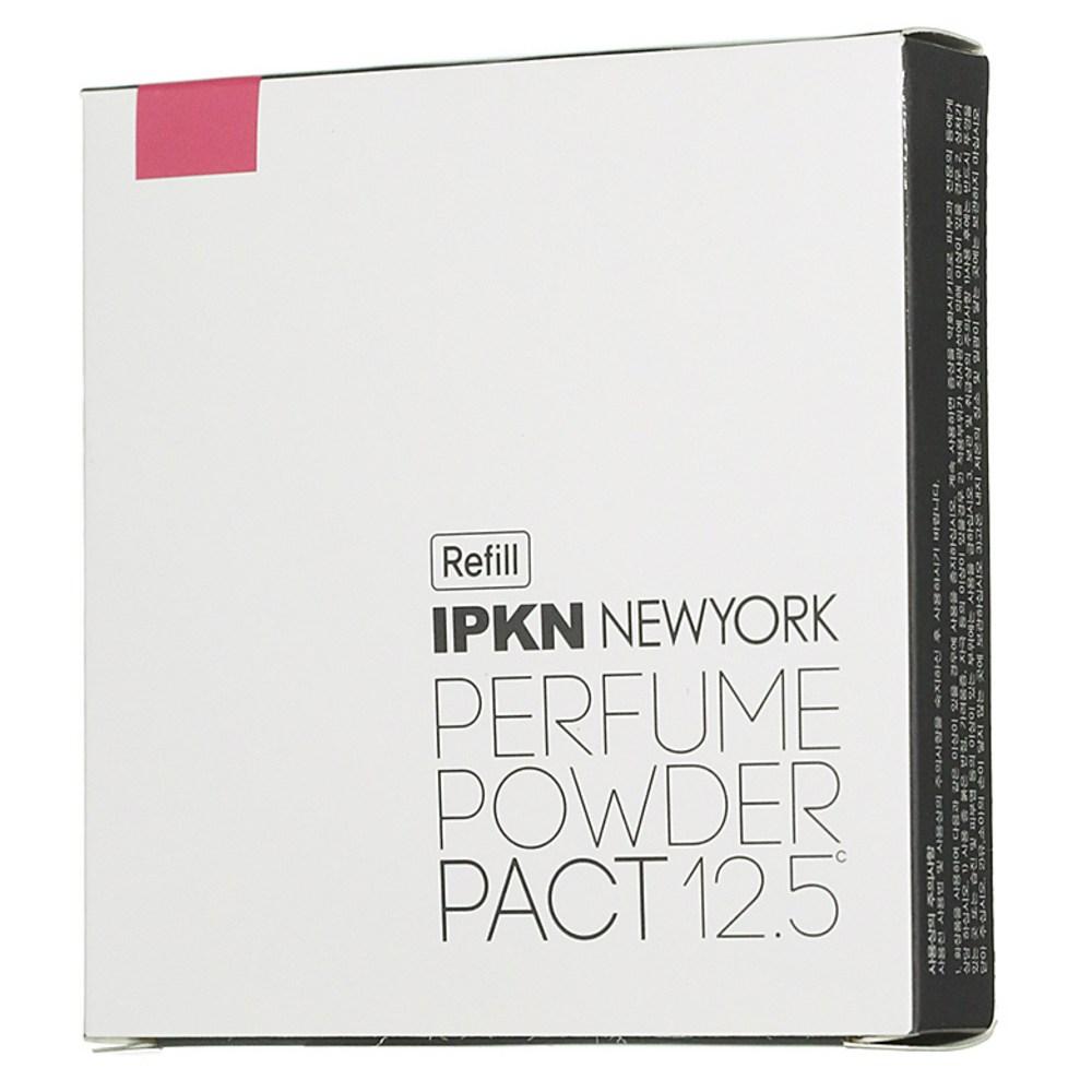 IPKN Perfume Pact 12.5 Moist Pact Refill 15g, No. 23 Natural Beige, 1 Piece