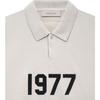 Fear of God Essentials Мужские топы с длинным рукавом из трикотажа SS22, поло, цвет пшеницы, FOG-SS22-157