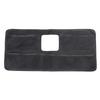 Для Land Rover Defender 90 110 130 -2024 Черная тканевая (Оксфорд) накладка на бардачок пассажира, сетчатый карман для хранения, автомобильные аксессуары