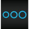 Anillos para le pénis - Firefly - HALO 55MM - Silicone douce - Brille dans l'obscurité - Confortable