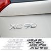 ABS VOLVO XC40 XC60 XC70 XC90 Emblem Car Rear Trunk  Badge Decals Sticker Auto Decoration Decor