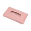 Interior Decor PU Leather Car Tissue Holder Universal Soft Sun Visor Attachment Elegant Creative Auto Storage Case On-The-Go