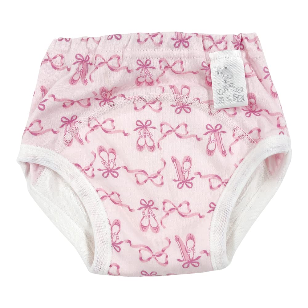 Training Toilet Girls' 3-Layer Pants, 5-Pack, Training, Baby, 95cm, F4021E-95-20