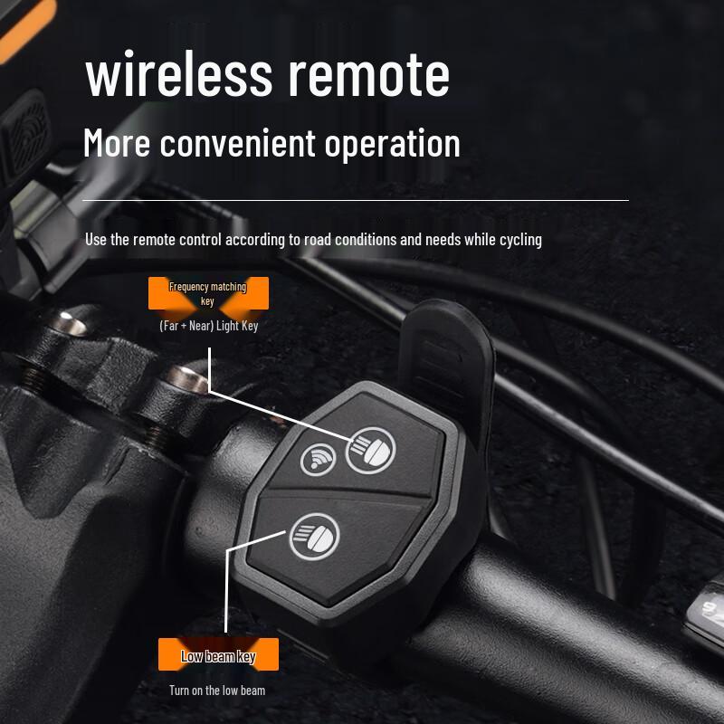 SupFire BL58 Перезаряжаемый велосипедный фонарь с функцией быстрого снятия