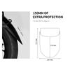 Аксессуары для мотоциклов, удлинитель переднего крыла для Honda NT 1100 NT1100