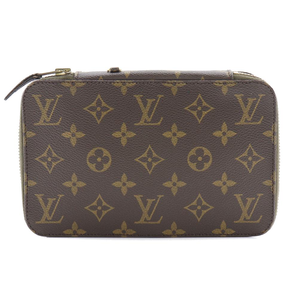 LOUIS VUITTON Posh Monte Carlo Pouch M47350 Jewelry case Monogram canvas unisex Used