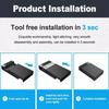 2,5/3,5-дюймовый корпус для жесткого диска USB3.0, внешний считыватель жесткого диска SATA - USB 3.0, адаптер 10 ТБ для ПК, ноутбука