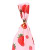 50Pcs Pink Strawberry Party Candy Gift Bags Snack Packing Bag Wedding Party Gift Bag Kids Girls Birthday Supplies Baby Shower