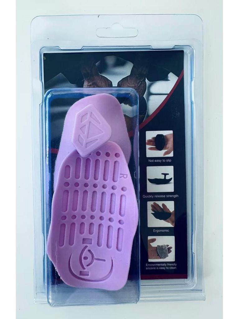 Силиконовые накладки для ладоней для тяжелой атлетики с противоскользящим покрытием - Защищают ладони и пальцы - Нескользящее, износостойкое фитнес-оборудование