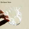 High Borosilicate Glass  Tea Pitcher Zen Lotus Fair Cup Divide Tea Cha Hai Household Justice Cup White Tea Cafes Craft Supplies