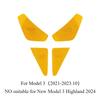 Door Reflective Warning Sticker for Tesla Model 3 Y Accessories Reflectiver Safety Warning Sticker Bright Car Decoration Sticker
