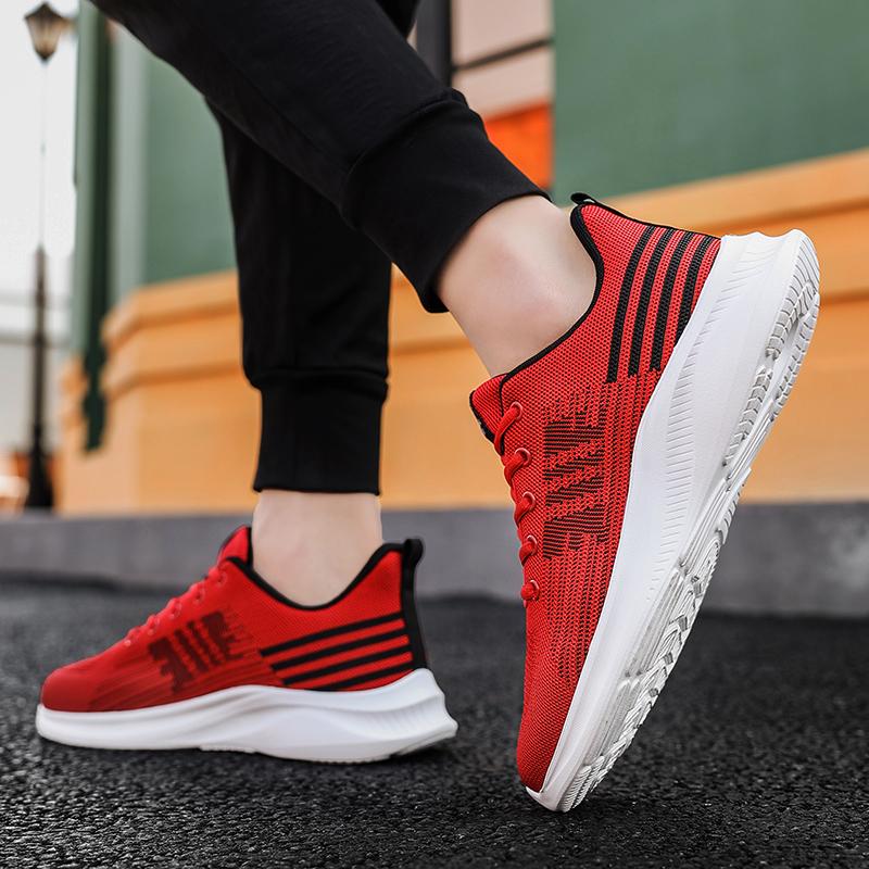 Adult Oversized Lightweight Breathable Shock-absorbing Wear-resistant Fashionable and Trendy Casual Sports Shoes