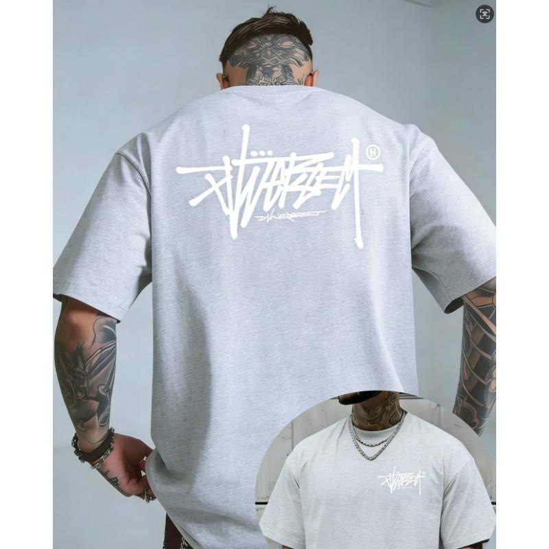 Y2k Punk Fashion Black Crew Neck Tshirt Minimal Graffiti Logo Breathable Hot Top For Popular Edgy Dark Street Fan Outfits