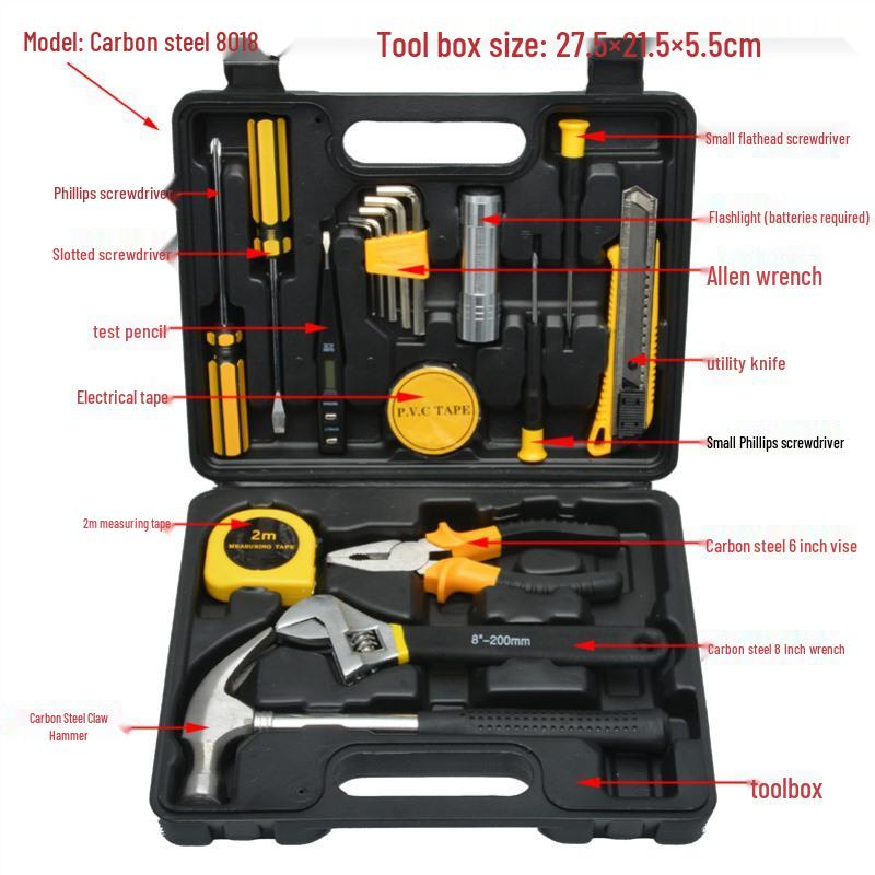 Портативный бытовой набор инструментов для ремонта автомобиля и дома