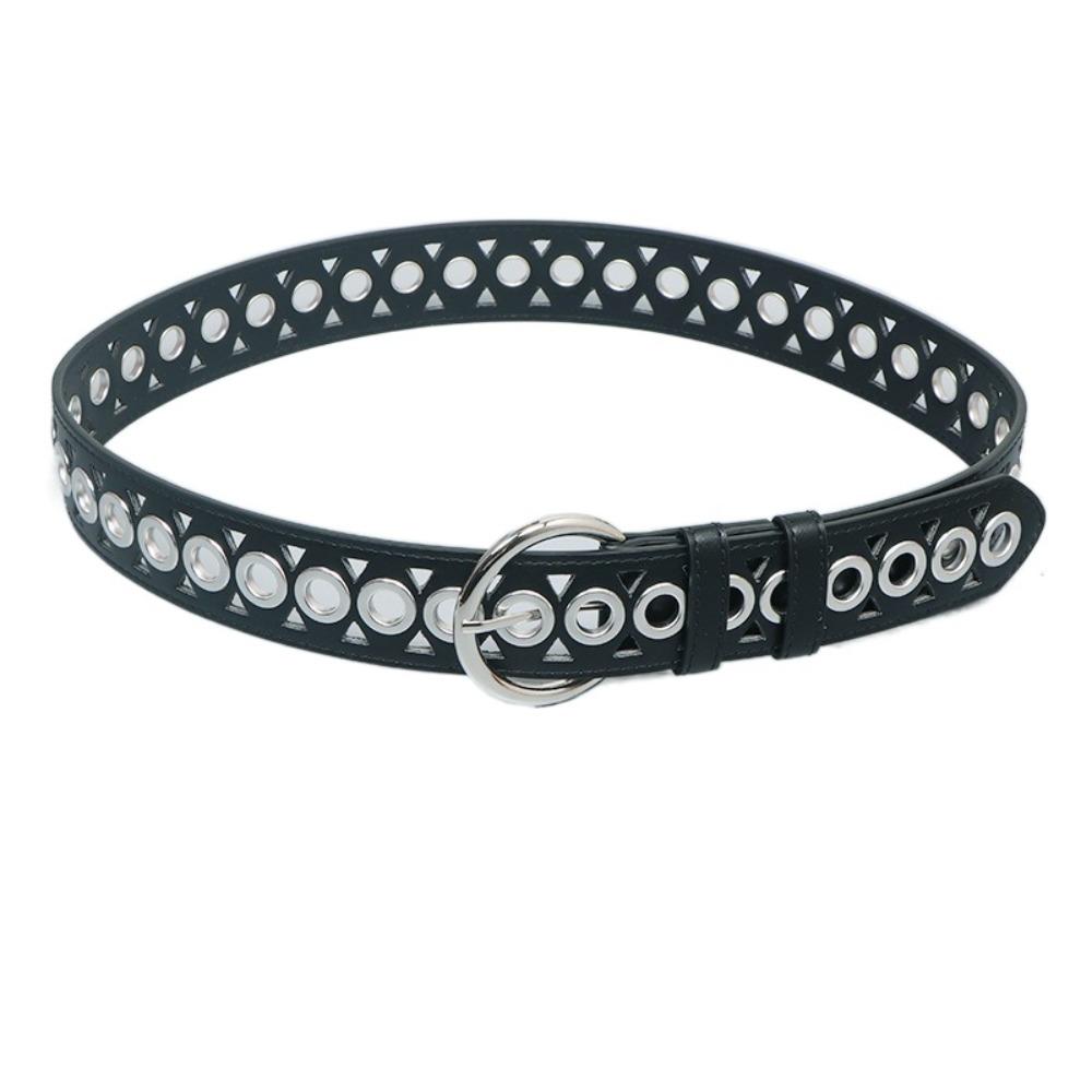 Korean Style PU Leather Belt Metal Buckle Y2K Girl Waistband Elegant Wide Waistband Ladies/Girls