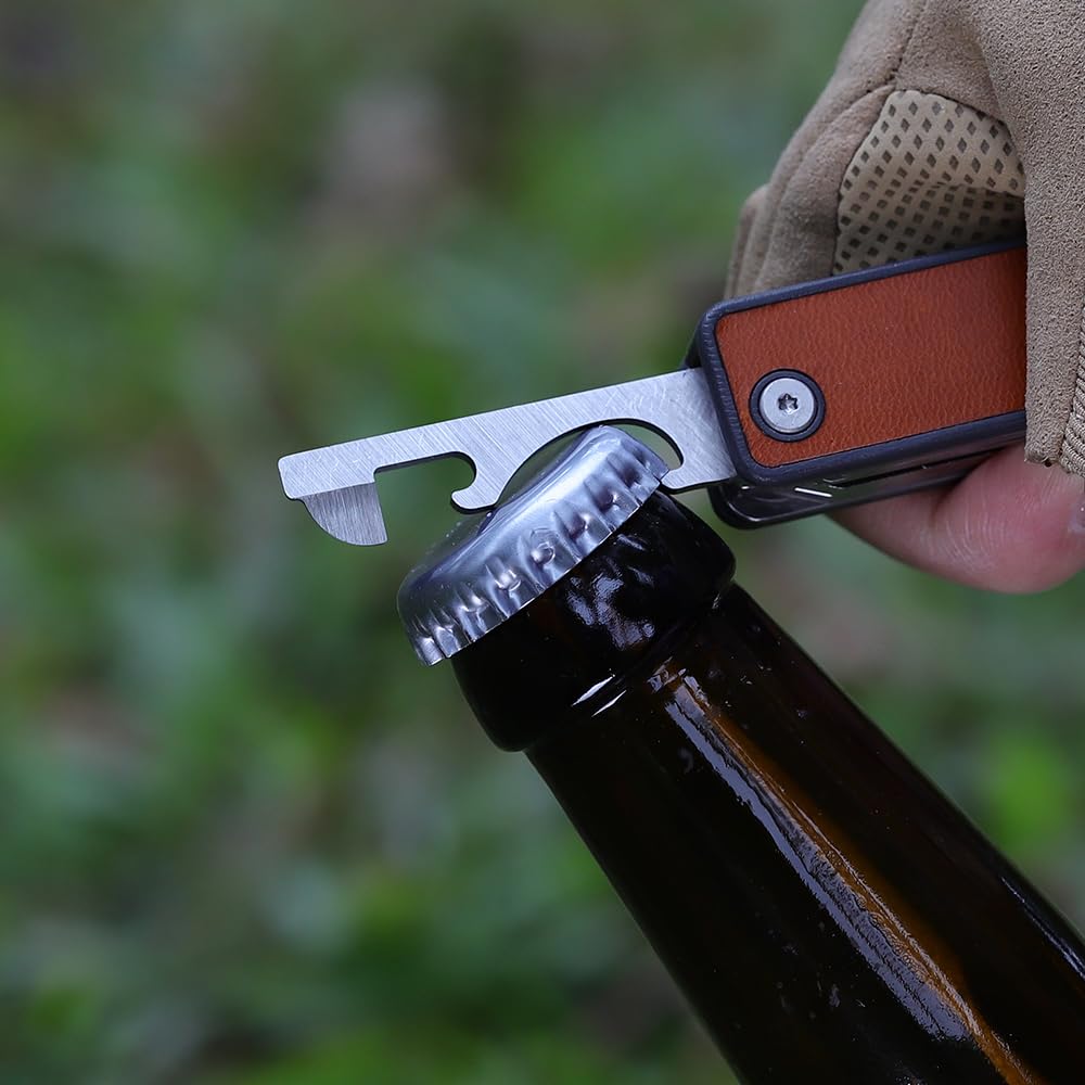 ROXON M4 Портативный инструмент для стрижки ногтей с кожаным карманным ножом, безопасным средством личной гигиены с такими функциями, как флакон для ногтей, что делает его практичным