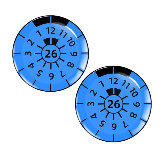 2 шт. 3D гелевые купольные наклейки яркие цвета простая установка универсальные наклейки на номерной знак автомобиля