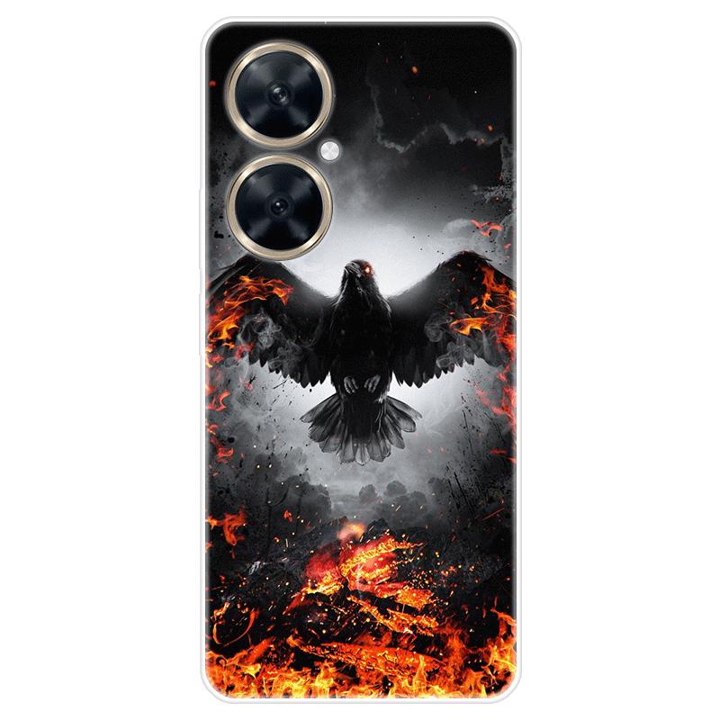 Для Huawei nova 11i nova11i чехол Мягкая силиконовая задняя крышка Чехол для телефона с рисунком из мультфильма Разнообразие