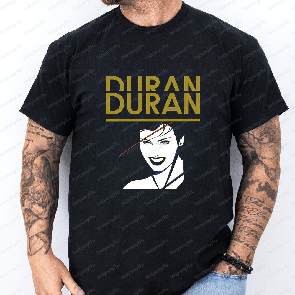 Newly Launched Duran Duran Band Summer Trendy Shortsleeved Tshirt Suitable for Both Unisex and Unisex Large Size