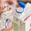 Силиконовый разделитель для бутылок с молоком и напитками, дефлектор с удлиненным носиком с крышкой и защитой от проливания для домашней кухни