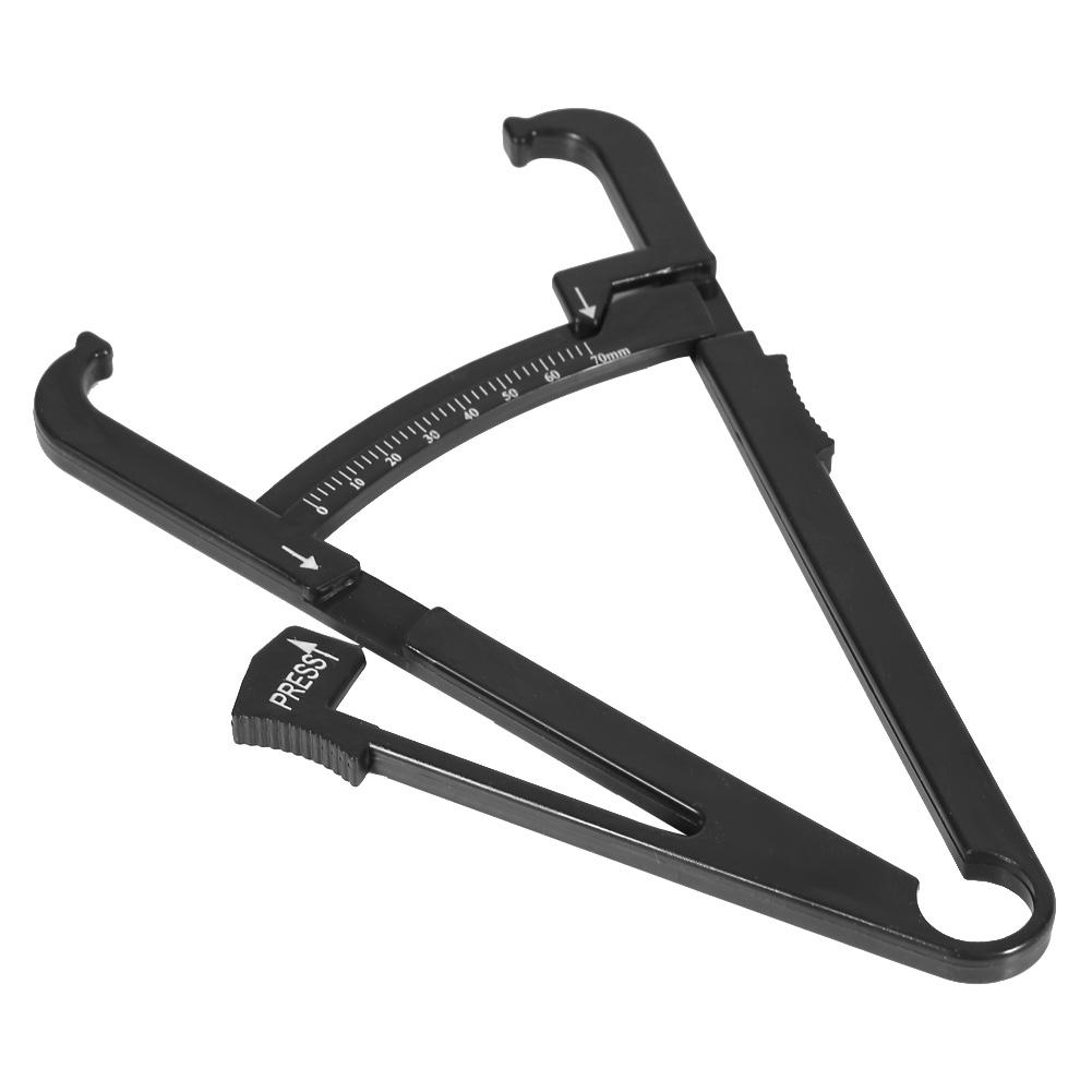 New Body   Caliper Skin Fold Accurate Msurement  Slim Msuring Analyzer White