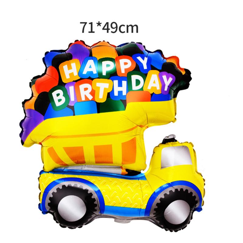 LWN Aluminum Film Car Balloon Children Toy Birthday Party Decoration Vehicle Shape Balloon