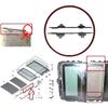 2Pcs Car Sunroof Curtain Rail Sliding Bracket Auto Parts For BMW X1 E84 2009-2014 54102993888-A09E