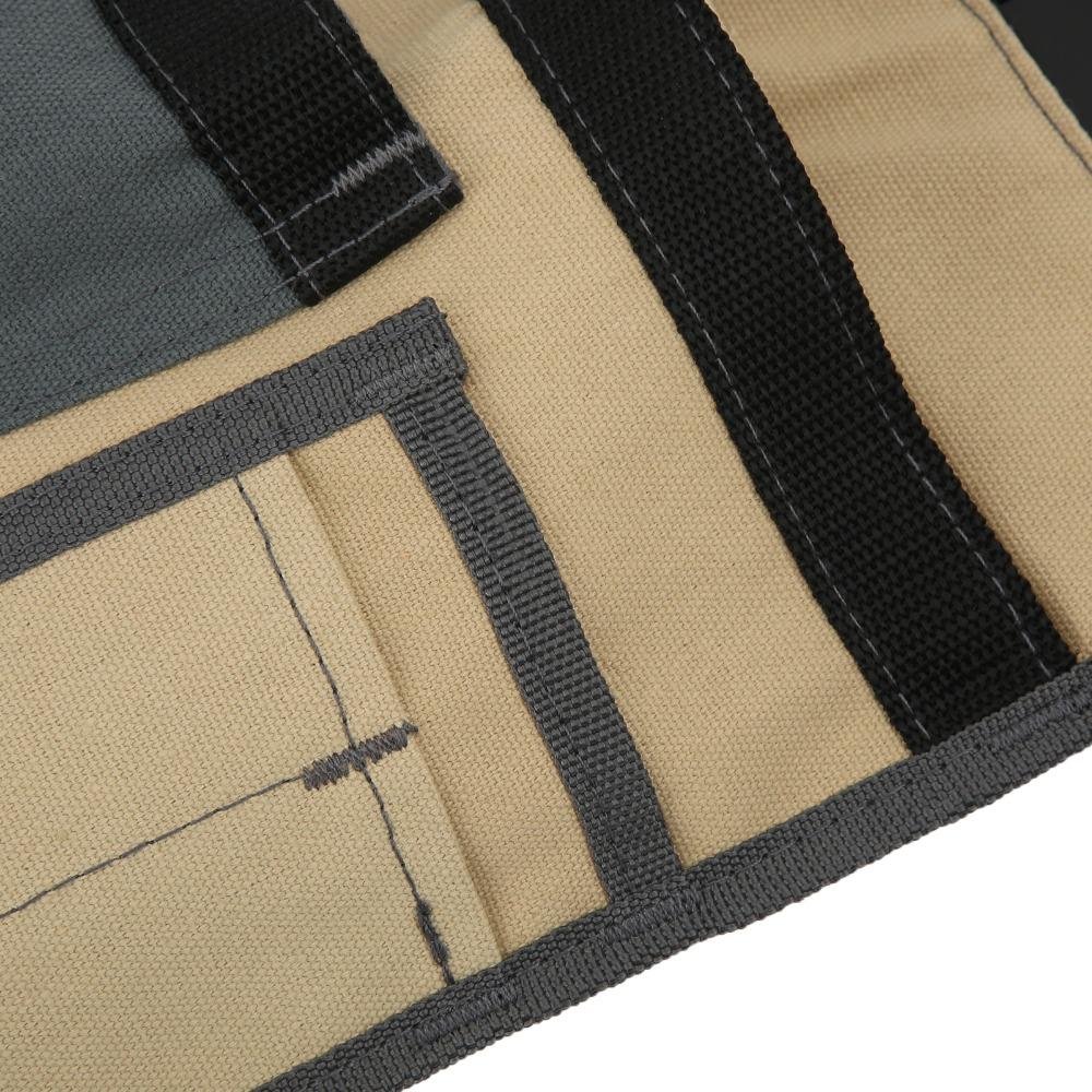 5-Pocket Waist Hanging Bag Canvas Canvas Organizer Durable Storage Bag Carpenter Work