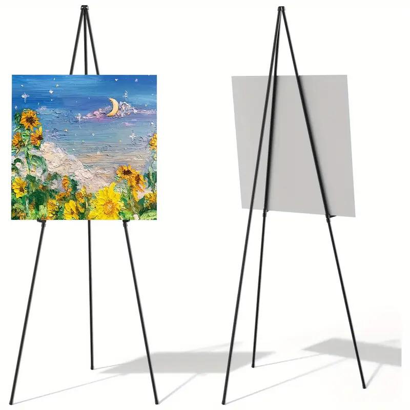 1PC Foldable Portable Lightweight Tripod Weddings Metal Modern Art Display 3 Colors