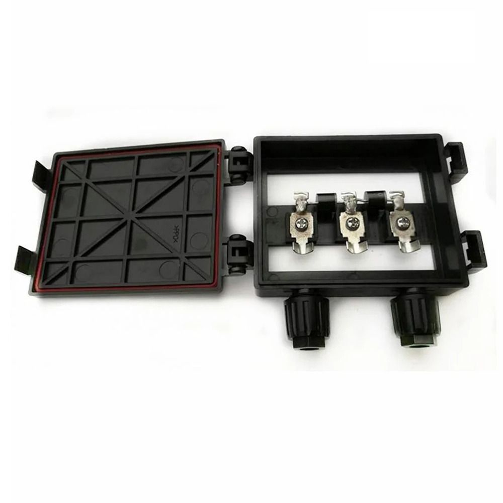 1Pcs Electrical Testing Tool Solar Junction Box 50W-120W 6A Cable Connector Kit New PV Module Box