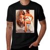 Vintage Retro Sun Tan Pinup Girl TShirt Work Utility Short Sleeve Shirt TShirt