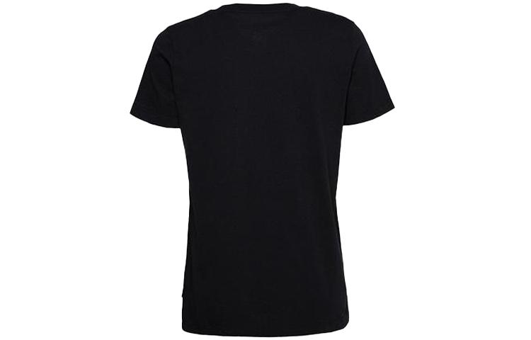 Women's T-Shirt Converse Drop Shoulder Sleeve T Shirt Women's Black