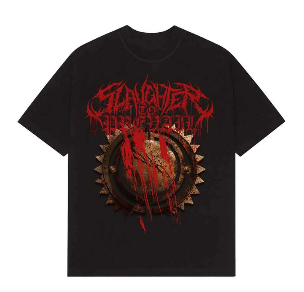 Slaughter To Prevail Logo Gear Band TShirt Cotton Graphic Tee Unisex Women Summer Streetwear Top