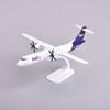 ATR FedEx Airways 28 см Масштаб 1/100 Литой Металлический Сплав Модель Самолета Миниатюрный Самолет С Подставкой Для Самолета Украшение