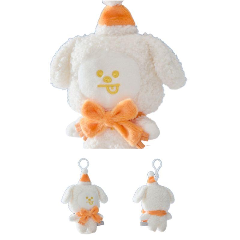 BT21 Плюшевый брелок «Снеговик» – Милый шарм с персонажем BTS